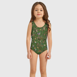 Детский купальник 3D Земли Замка - Герои 3