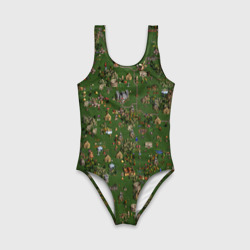 Детский купальник 3D Земли Замка - Герои 3 - фото 2