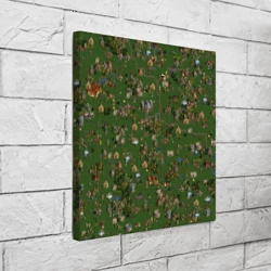 Холст квадратный Земли Замка - Герои 3 - фото 2