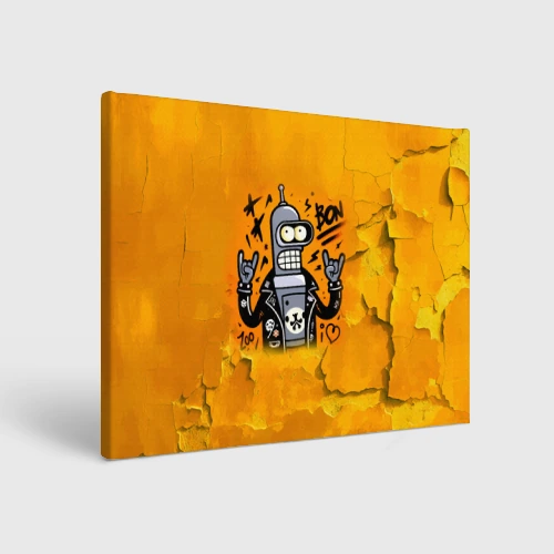 Холст прямоугольный Cool Bender - graffiti