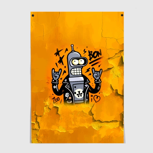 Постер Cool Bender - graffiti