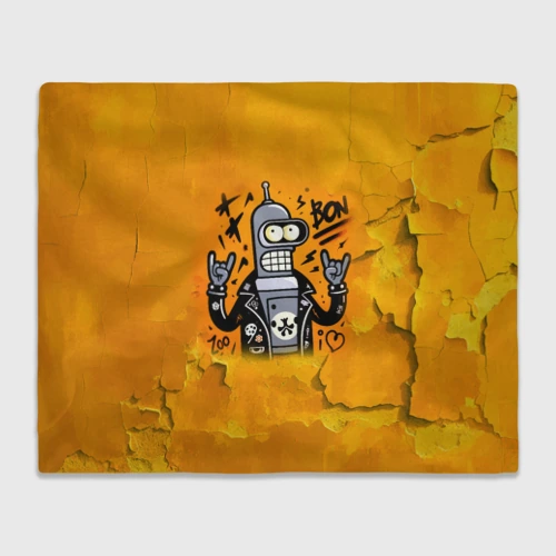 Плед 3D Cool Bender - graffiti
