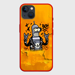Чехол для iPhone 14 Cool Bender - graffiti