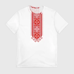 Мужская футболка 3D  Славянская стилистика Русича