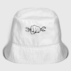 Мужская панама хлопок Автомеханик ключ в кулаке