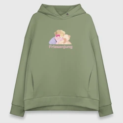 Женское худи Oversize хлопок Friesenjung Joost