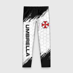 Детские леггинсы 3D Амбрелла - белые соты