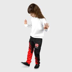 Детские брюки 3D Umbrella Corp - red and black - фото 2