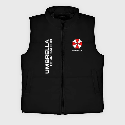 Мужской жилет утепленный 3D Corp Umbrella - black