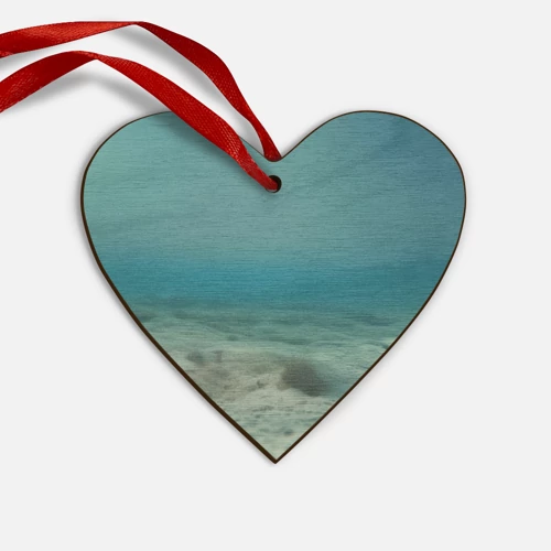 Деревянная игрушка Сердце Рыба  - Александр - фото 2