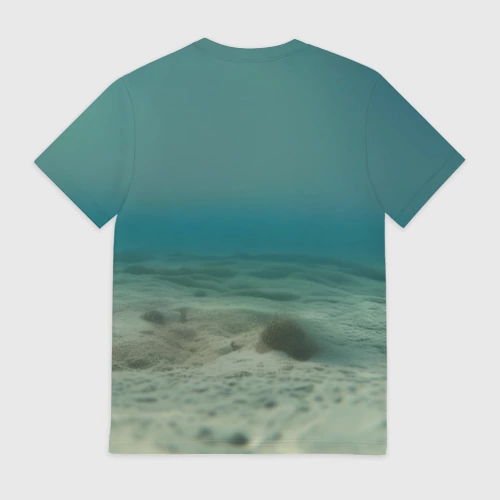 Мужская футболка 3D с принтом Рыба  - Александр, вид сзади #1