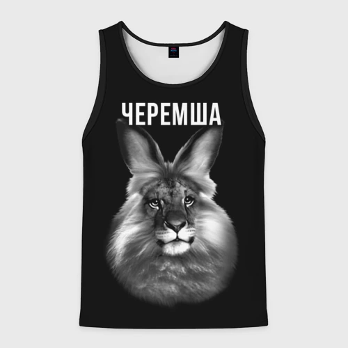 Мужская майка 3D Черемша мем