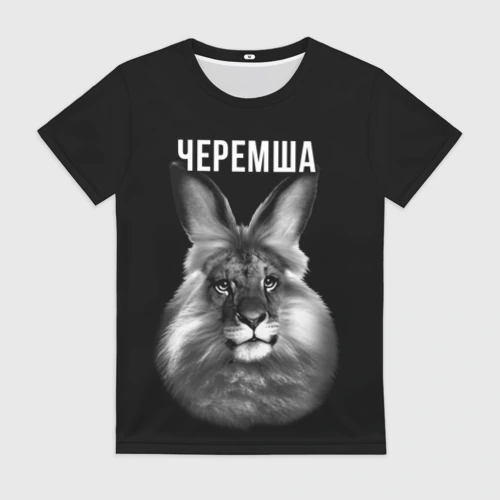 Женская футболка 3D Черемша мем