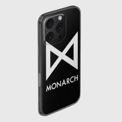 Чехол для iPhone 16 Pro силиконовый с защитой камеры Monarch - Godzilla - фото 2