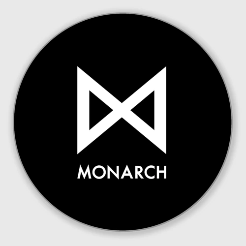 Круглый коврик для мышки Monarch - Godzilla