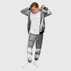 Мужской костюм 3D Saints Row - grey gradient по-вертикали - фото 2