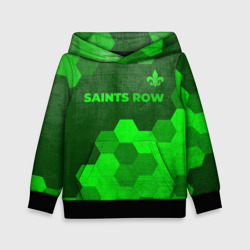 Детская толстовка 3D Saints Row - green gradient посередине