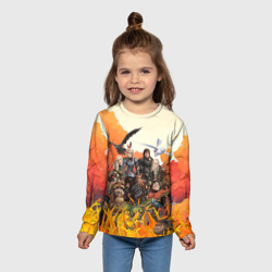 Детский лонгслив 3D Как приручить дракона персонажи - фото 2