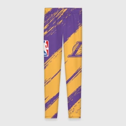 Леггинсы 3D Лейкерс - брызги красок