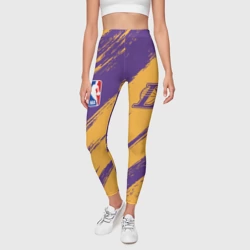 Леггинсы 3D Лейкерс - брызги красок - фото 2