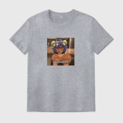 Мужская футболка хлопок Становясь волшебницей Бейсэр