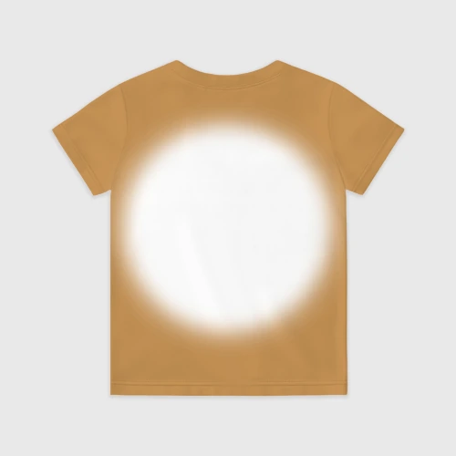 Детская футболка 3D с принтом Детёныш леопарда крутой скейтбордист, вид сзади #1