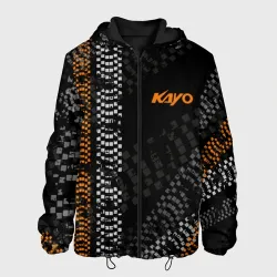 Мужская куртка 3D Kayo следы шин