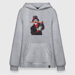 Худи SuperOversize хлопок Настоящий колдун - прикол из Деревня Дураков