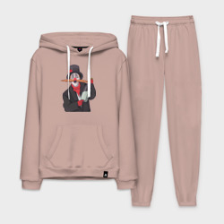 Мужской костюм хлопок с толстовкой Настоящий колдун - прикол из Деревня Дураков