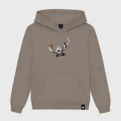 Женская толстовка хлопок Командор с гранатой и пилой из Каламбур: Крутое Пике