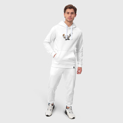 Мужской костюм хлопок с толстовкой Командор с гранатой и пилой из Каламбур: Крутое Пике - фото 2