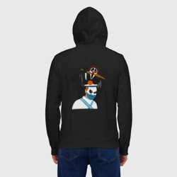 Мужская толстовка на молнии хлопок Крик-мужик и Джокер-моряк из Деревня дураков мем - фото 2