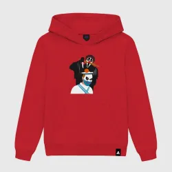 Женская толстовка хлопок Крик-мужик и Джокер-моряк из Деревня дураков мем