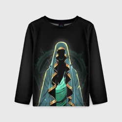 Детский лонгслив 3D Hades 2 - Непрорисованный персонаж 