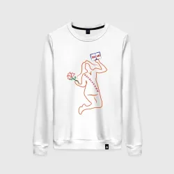 Женский свитшот хлопок Выпускница 2025 с дипломом