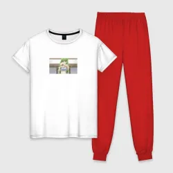 Женская пижама с белой футболкой хлопок C2 Code Geass