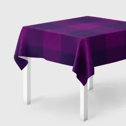 Скатерть 3D Баклажан ультрафиолет