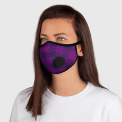Маска из неопрена Баклажан ультрафиолет - фото 2