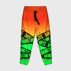 Детские брюки 3D Bangtan Boys steel grunge