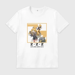 Мужская футболка хлопок Цзюй Фуфу - Zenless Zone Zero