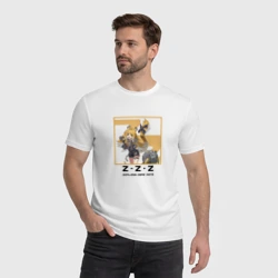 Мужская футболка хлопок Цзюй Фуфу - Zenless Zone Zero - фото 2