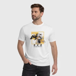 Мужская футболка хлопок Исюань - Zenless Zone Zero - фото 2