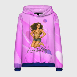 Мужская толстовка 3D Lana Del Rey прыгает
