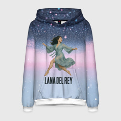 Мужская толстовка 3D Lana Del Rey прыгает в платье 