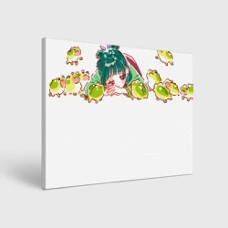 Холст прямоугольный МаоМао и лягушки  - Монолог Фармацевта