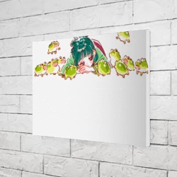 Холст прямоугольный МаоМао и лягушки  - Монолог Фармацевта - фото 2