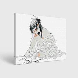 Холст прямоугольный Меланхоличная МаоМао - Монолог Фармацевта