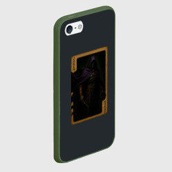 Чехол для iPhone 5/5S матовый Кайрос: джокер - фото 2