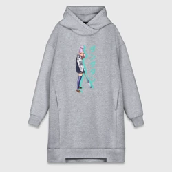 Платье-худи хлопок Дан дан дан - бабка