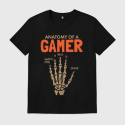 Мужская футболка хлопок Рука геймера